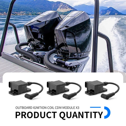 3 x CDM Ignition Coil for Mercury 30-300HP Outboard Motor