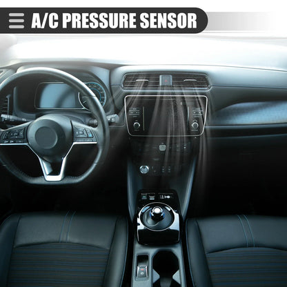 A/C Pressure Transducer Valve for Hyundai Accent (2012-2017) Metal Black