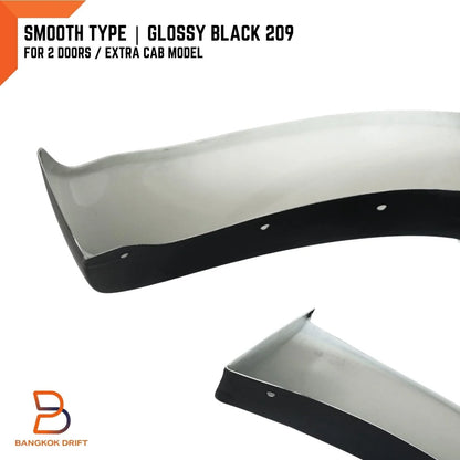 Glossy Black  Fender Flares for Toyota Hilux (1997-2005)