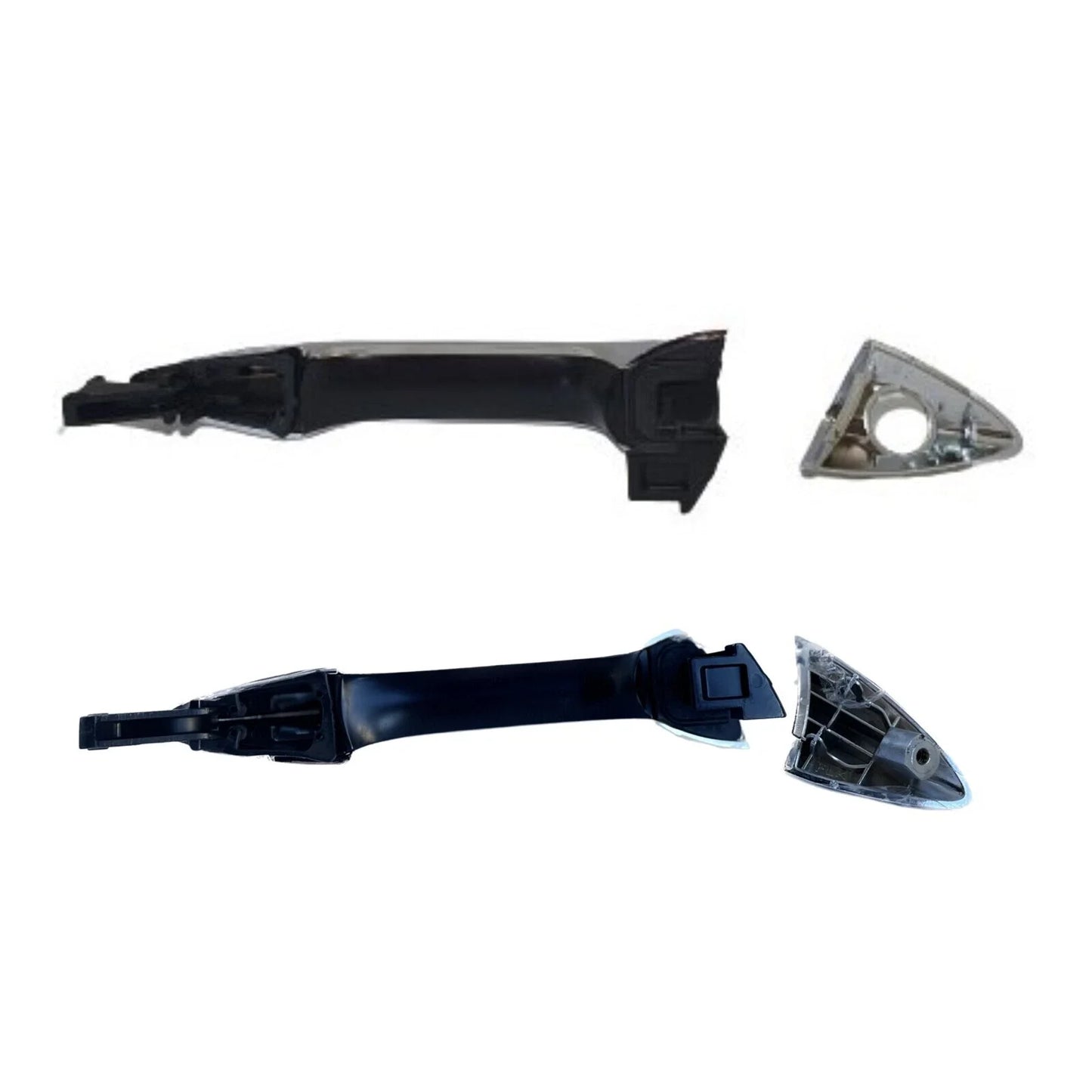 Door Handle Outer 4x Chrome Front Rear LH+RH for Hyundai Elantra MD (2011–2015)