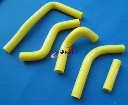 Silicone Radiator Hose for Suzuki RMZ450 2008-2014 - Red