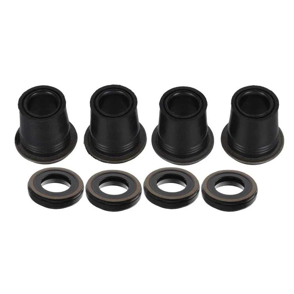 8pcs Fuel Injector Rocker Cover Gasket Seal Kit for Toyota KUN KDN KDJ