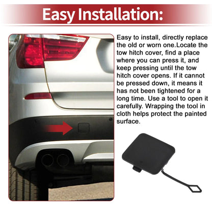 Tow Hook Cover Cap for BMW X3 xDrive28i