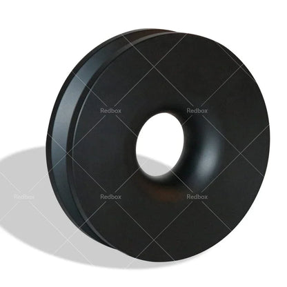 Recovery Ring Snatch Block Pulley w/ Soft Shackle for Tow Winch Rope Straps
