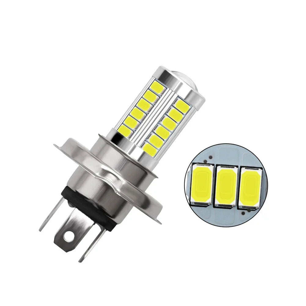 H7 LED Headlight Bulbs 4x Long Lifespan for Car