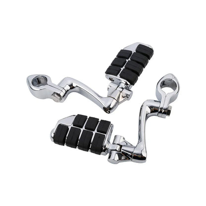 1-1/4" Long Highway Foot Pegs for Harley Touring Street Glide (2014-2023)