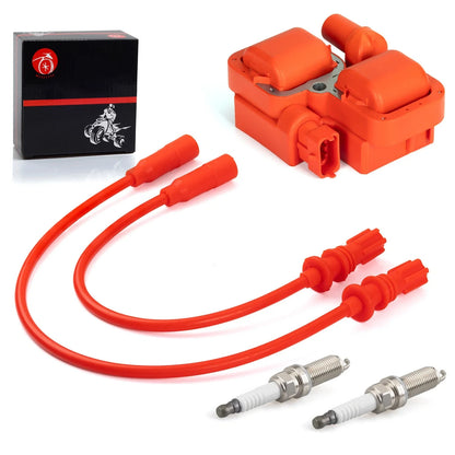Ignition coil & spark plug cap w/ wire for Polaris Sportsman SP 850 (2019–2019)