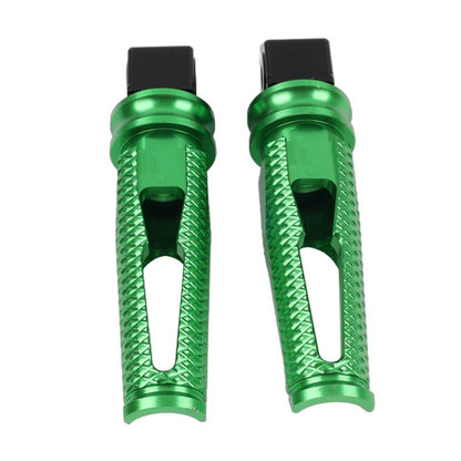 Green Passenger Rear Footpegs for Honda CBR600RR, CBR1000RR, CBR600 F4 (2003-2019)