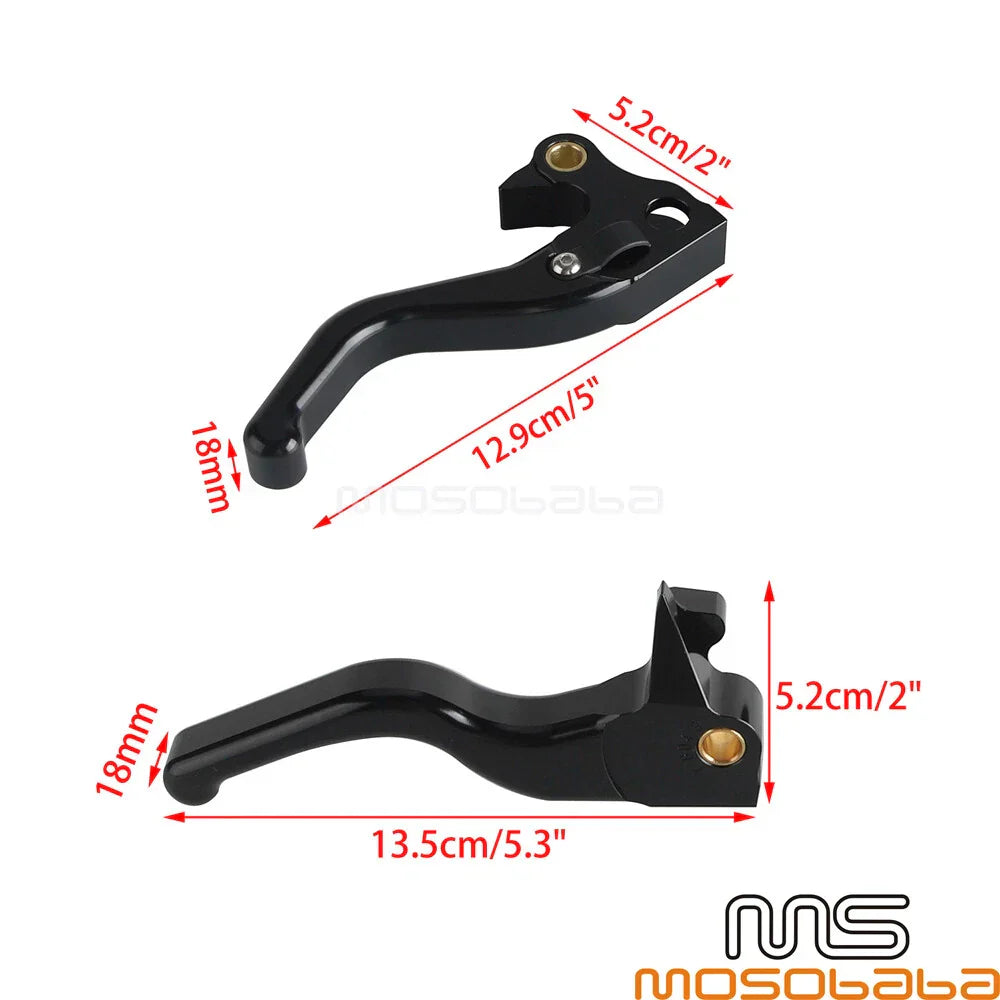 Hand Brake & Clutch Lever Set for Harley Sportster 50th Anniversary (2007-2007)