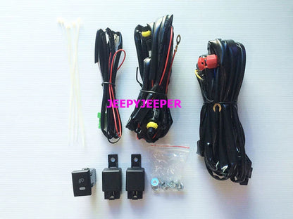 LED Fog Lamp Set for Isuzu MU-X MUX SUV (2012-2017)