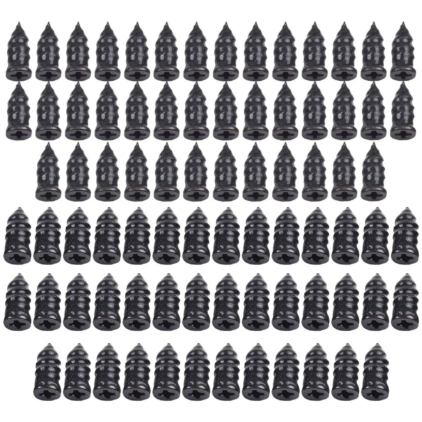 Reliable Rubber Tire Screws 80PCS Capsule Packaging for Long lasting Repairs