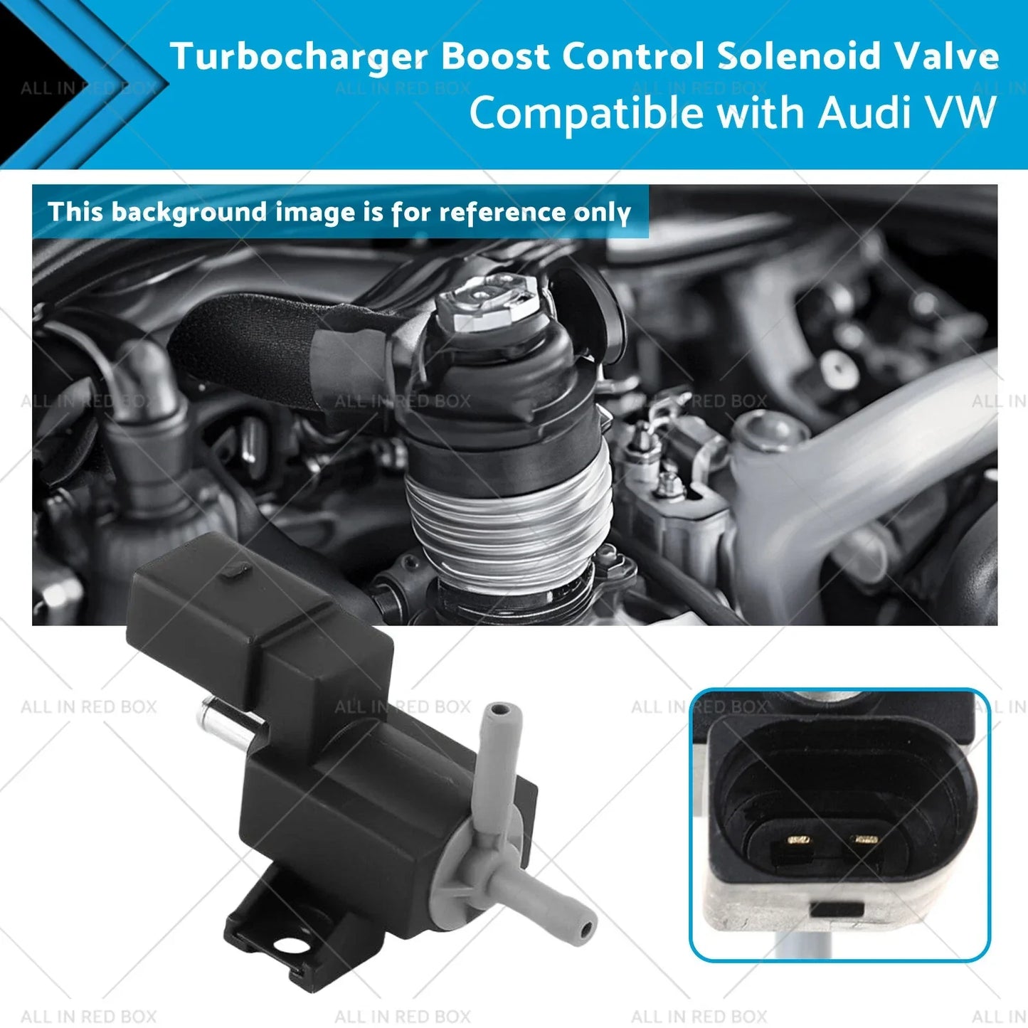 Turbocharger Boost Control Solenoid Valve for VW Audi (2006-2016)
