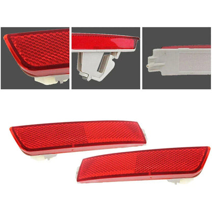Rear Bumper Reflector Lamp Light  Red Lens for Nissan Sentra (2013-2018)