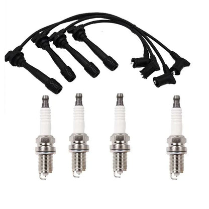 Ignition Coil Pack & Lead Kit & Spark Plugs for Kia Rio JB 1.4L (2006-2011)