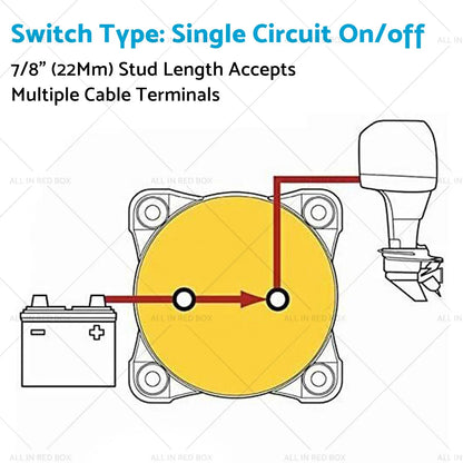 Boat Circuit Master Switch for Blue Sea 6006 M-Series