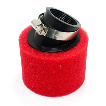 42mm Bent Angled Foam Pod Air Filter for 140cc PIT Quad Dirt Bike ATV