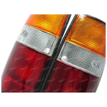 LH+RH Tail Lights / Pair / for Toyota Landcruiser 80 Series (1990–1997)