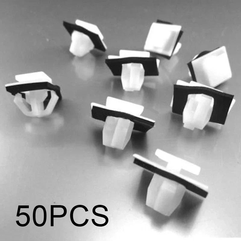 Rivet Clips 50pcs Nylon Moulding Panel Retainer With Sealer