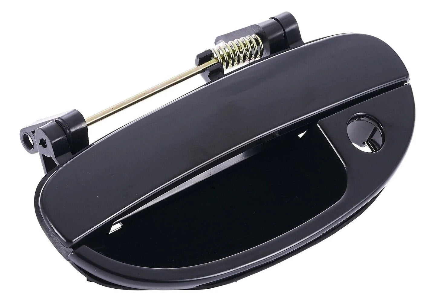 2 x Front LH+RH Smooth Black Outer Door Handle for Daewoo Nubira (1997–2003)