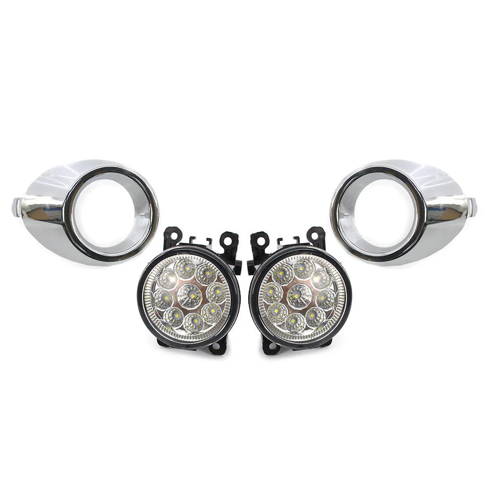 Fog Light Kit & Frame Cover for Ford Fiesta (2008-2012)