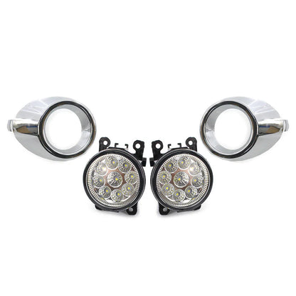 Fog Light Kit & Frame Cover for Ford Fiesta (2008-2012)