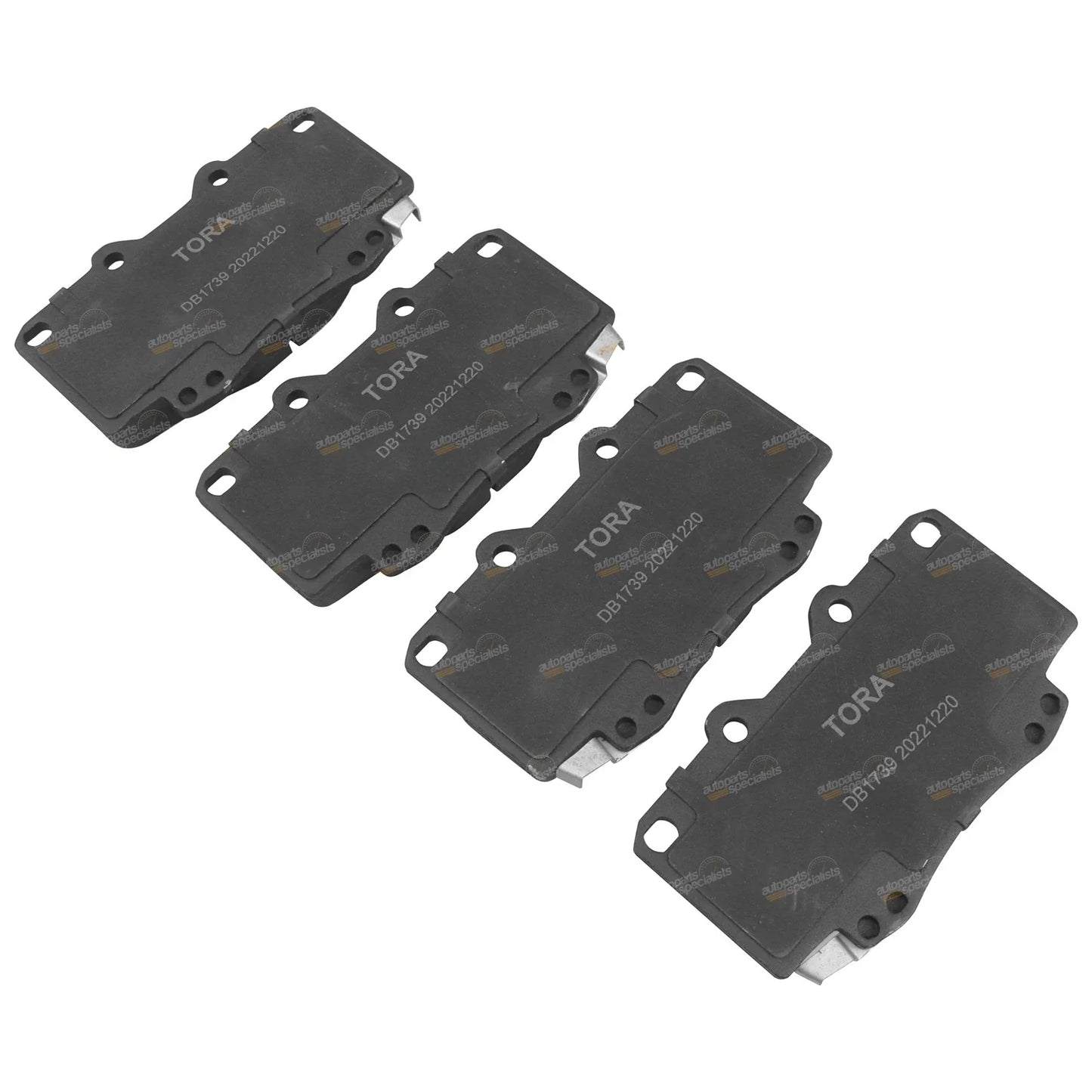 Front Brake Pads for Toyota Hilux 4x4 GGN25R KUN25R KUN26R TGN26R (2005–2016)