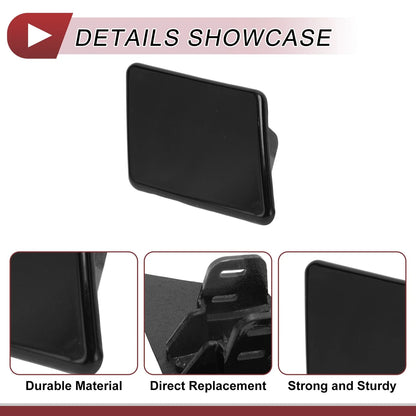 Bumper Headlight Washer Nozzle Cover Cap for BMW 328i Black
