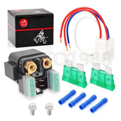 Starter Solenoid Relay M-B & Plug for Yamaha RS90 RX10 RXW10 (2006–2010)