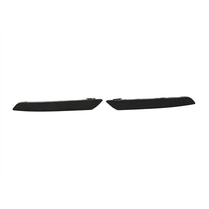 Smoked Black Side Logo Reflector Front Bumper Lamps