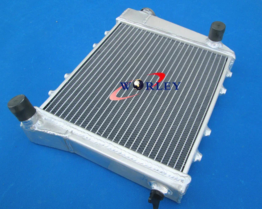 Aluminum Radiator + Fan for Austin Rover Mini Cooper Morris 1967-1991