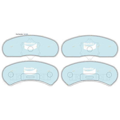 GCT Front Disc Brake Pad Set 4.1L 5.7L for Ford LTD (1979 - 1988)