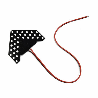 Lamp LED Yellow Arrow for Car Rear View Mirror