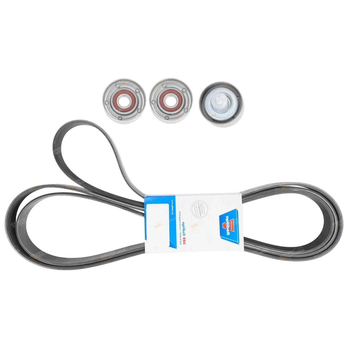 Engine Pulley & Drive Belt Kit for Ford Ranger PX 4 cyl 2.2L P4AT (2011-2019)