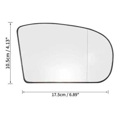 Right Side Mirror Glass for Mercedes-Benz E-Class E500 E320 E350 E55 (2003-2009)