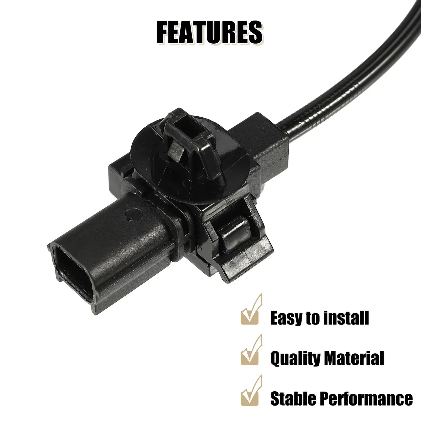 ABS Wheel Speed Sensor for Honda Civic IX (2002-2012) - 1 x No.57470TV0E01