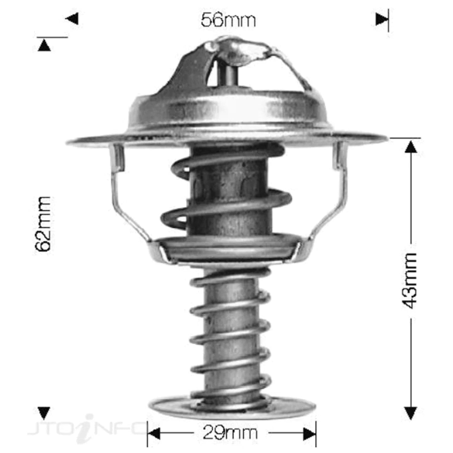 Dayco Thermostat for Toyota Camry (2017–2021)