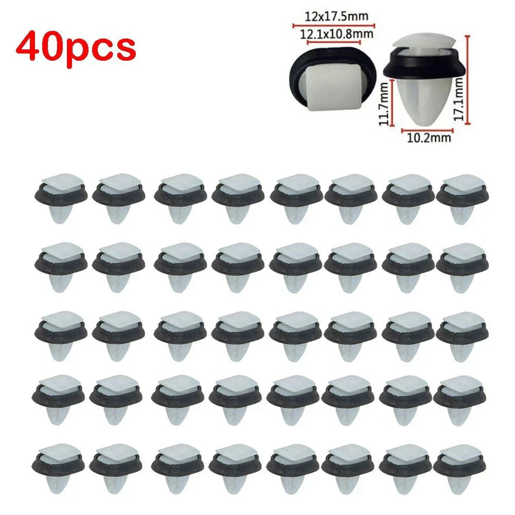 40pc Body Side Moulding Clip Retainer Fastener for Ram ProMaster