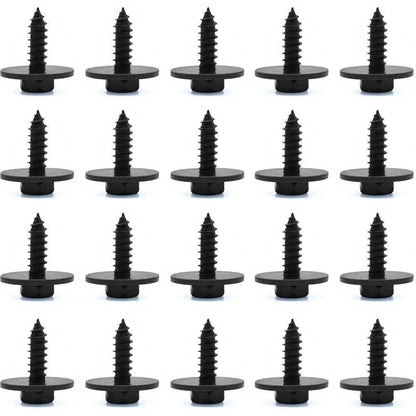 20Pcs Hex Head Screws Accessories Anti-corrosion for Bumper Engine Metal