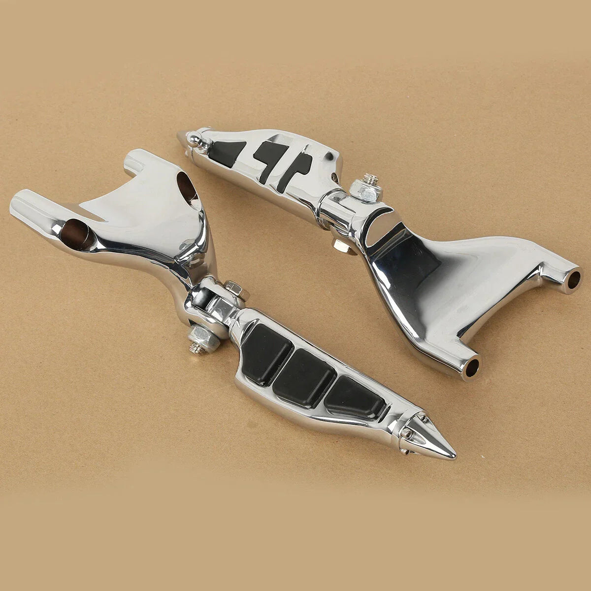 Chrome Passenger Footpeg for Harley Sportster XL 883 1200 (2004-2013)