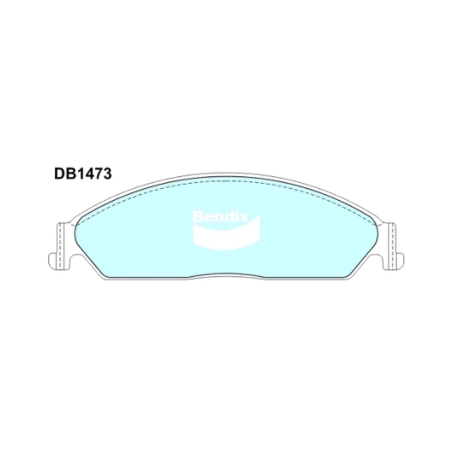4WD Front Disc Brake Pad Set for Ford Falcon BA BF FG (2002-2014)