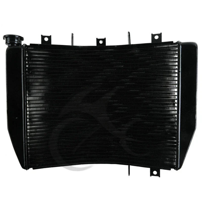 Black Radiator Engine Cooler for Kawasaki Ninja ZX6R ZX636 ZX6RR (2005-2006)