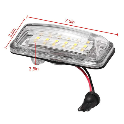 LED License Plate Light Lamp  for Subaru Impreza WRX STI Legacy Crosstrek