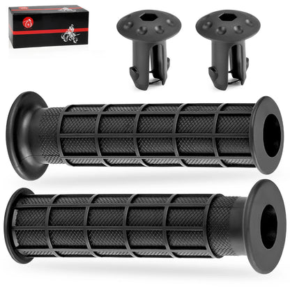 Handlebar Grips & End Caps for Honda Recon/Rancher/Foreman/Rubicon/Rincon (1999–2012)