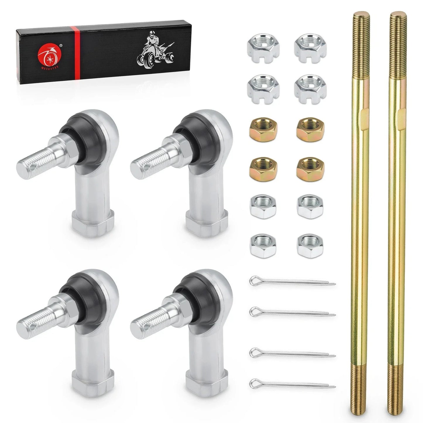 Tie Rod Ends Kit Left and Right for Honda Rancher 420 2x4 TRX420TM (2007–2013)