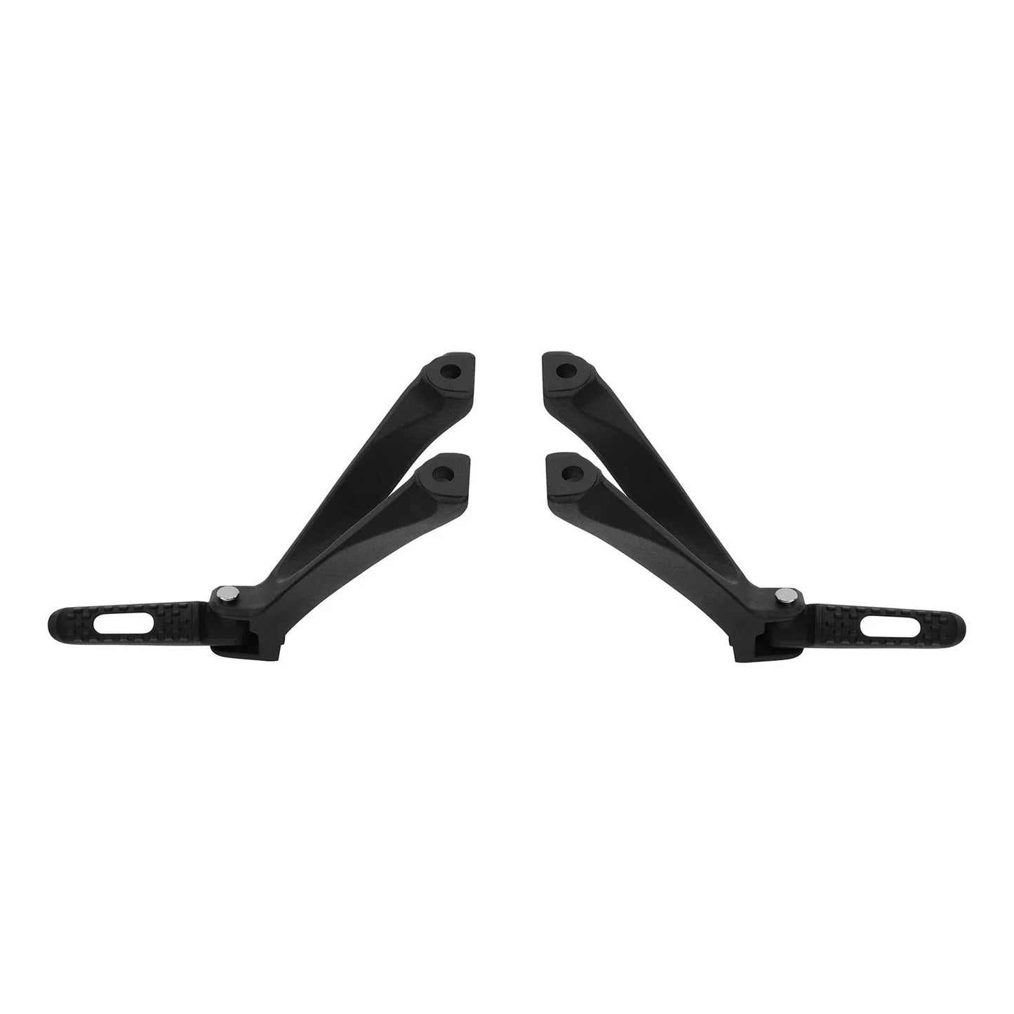 Black Rear Passenger Footrests Footpeg Bracket for Honda CBR1000RR (2017-2025)