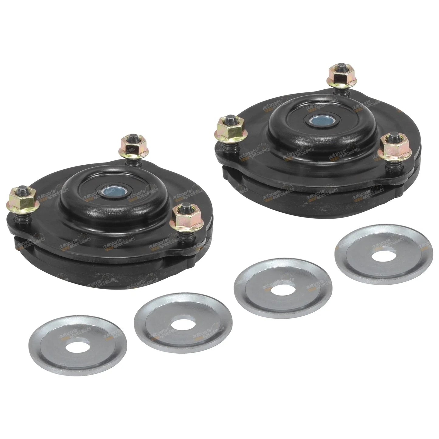 2 x LH & RH Front Upper Strut Top Shock Absorber Mounts for Make Model