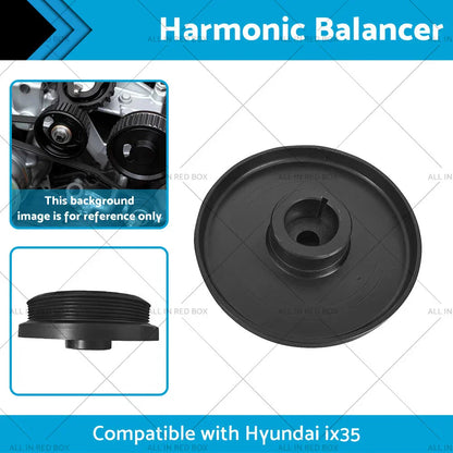 Harmonic Balancer Damper Pulley for Hyundai ix35 LM 2.0L Diesel (2010-on)