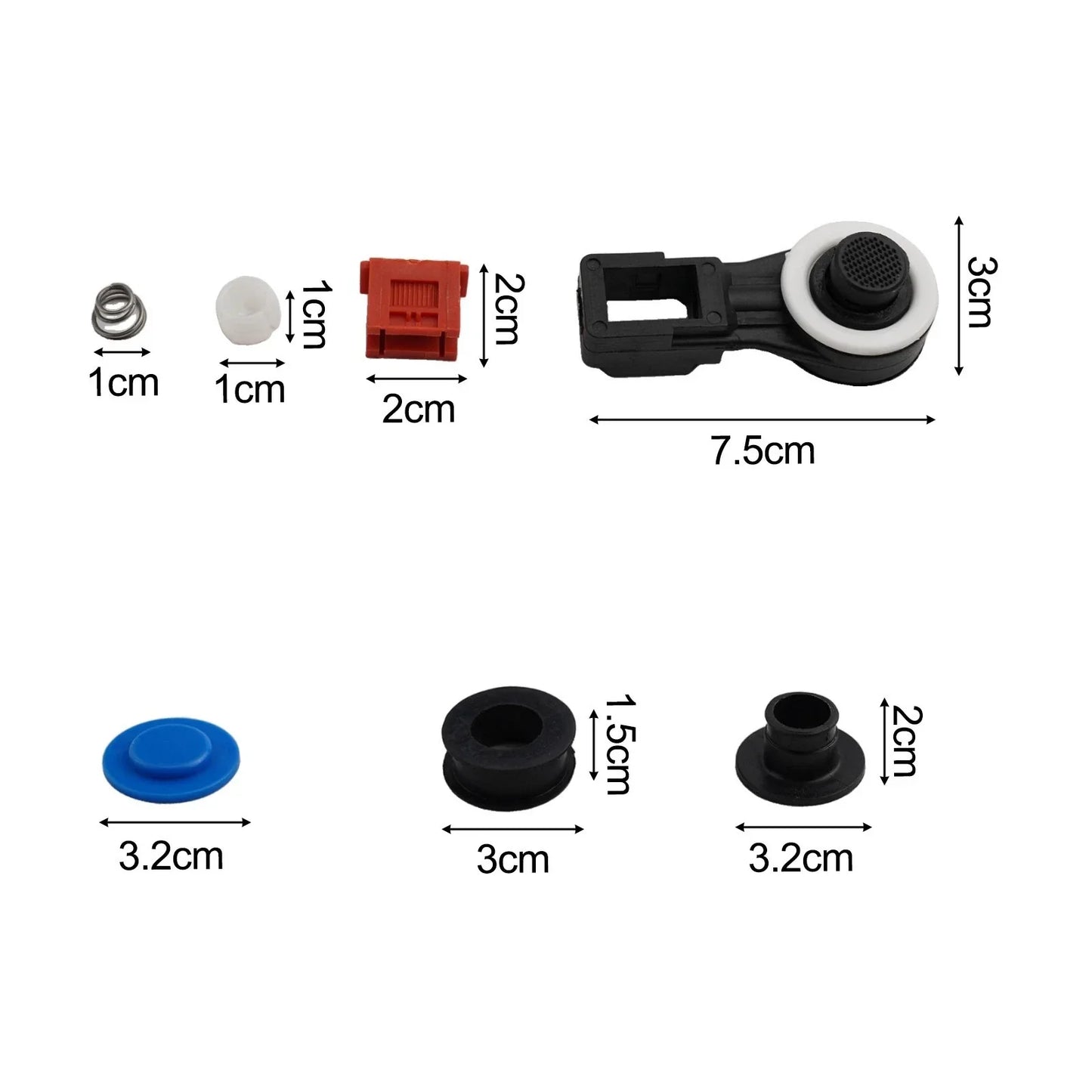 Direct Fit Gearbox Linkage Cable Bushing 4 x for Ford Fiesta Focus