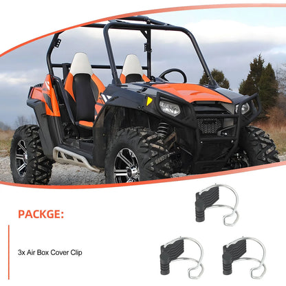 3Pcs Air Box Cover Clip for Polaris RZR 800 (2005–2016)