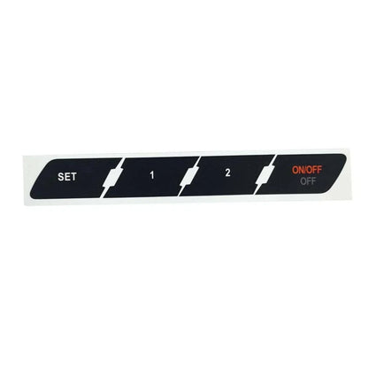 Enhanced Visibility Button Repair Sticker for Audi Q7